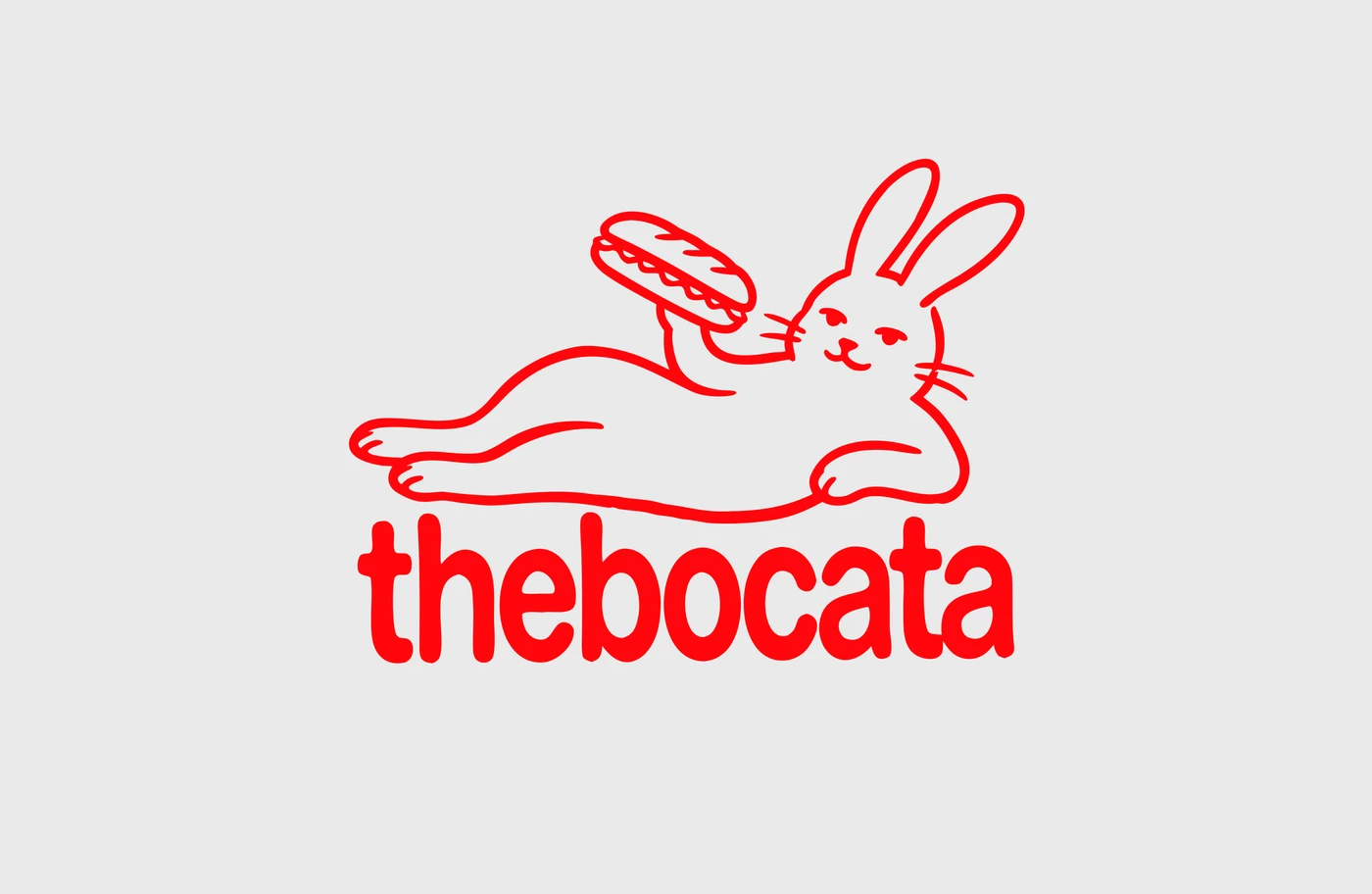 Animated The Bocata rabbit identity